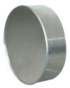 Aluminium einddop 180mm, 7216.0706